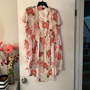 Torrid button kimono